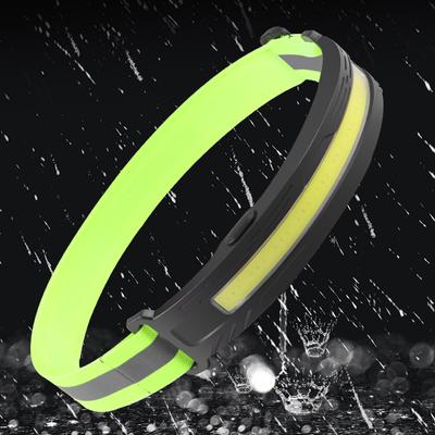 COB LED Headlamp Built-in Battery Camping Fishing Powerful USB Rechargeable Headlight Waterproof Head Torch Head Lamp Lantern