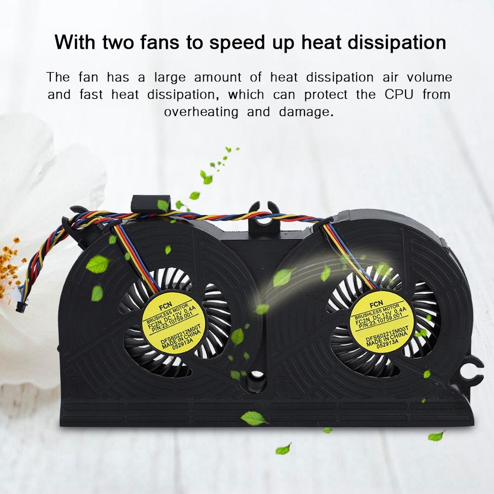 PC CPU Cooling Fan Heatsink Fan For HP EliteOne 800 G1 705 G1 All In One Series CPU Fan