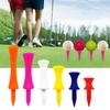 50Pcs/lot Golf-Tees Plastic Step Down Unbreakable 70/57/51/45/38/32mm Colorful