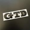 3D Metal Front Grille GTD Logo Emblem Rear Trunk Badge Stickers For Volkswagen VW Golf 2 4 5 6 7 R MK2 MK3 MK4 Car Accessories ZK7