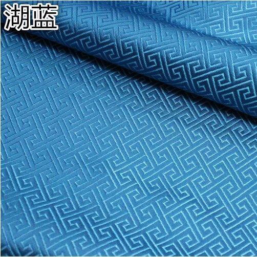 Brocade Jacquard Fabrics Smooth for Women Clothing Doll Hanfu Handmade Diy Pillowcase Sewing Packaging Cloth 50/100/150/200*75cm