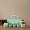 Chinese style Guochao Qianli Jiangshan tea set merchandise gifts business souvenir set company corporate activities small gifts