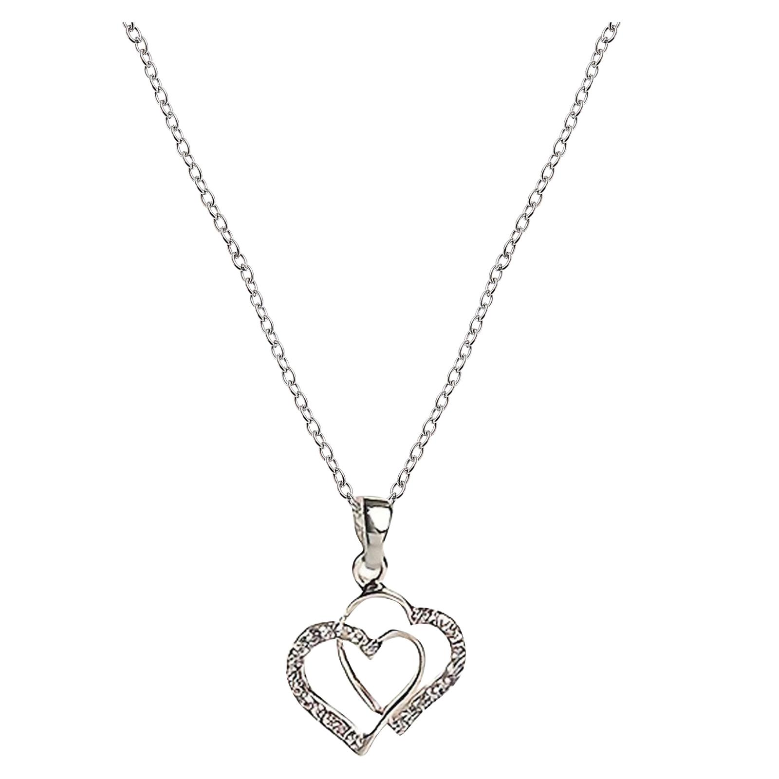 

Fashionable Women s Necklace One Size серебряный