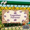 D Flat pc Purple Rose Vintage Metal Aluminum Sign License Plate Decorative Sign Valentine Gift Gifts for Him