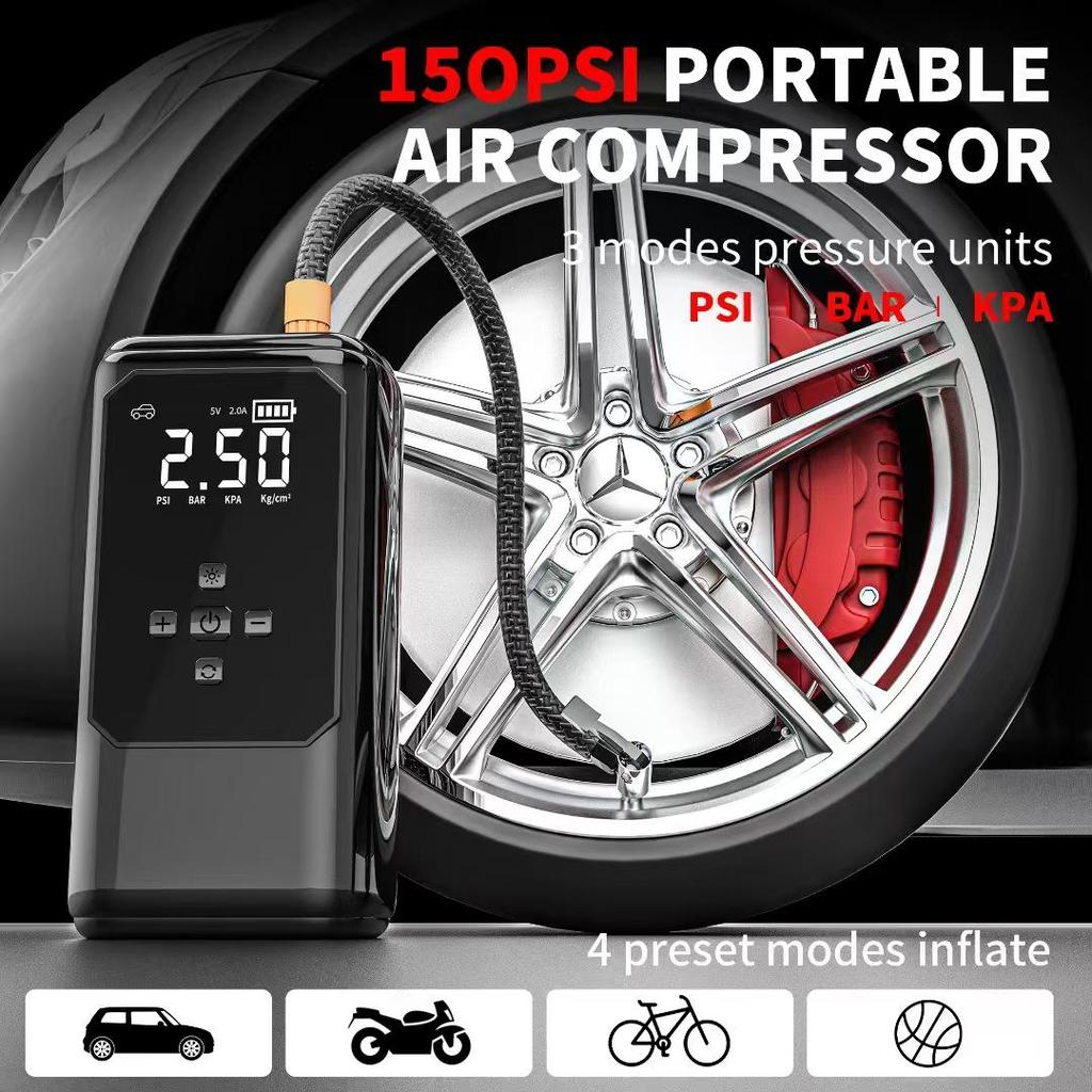 All-in-One Car Jump Starter & Air Pump