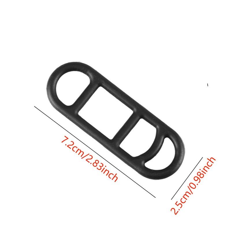 2/5/10pcs Front Light Torch Elastic Band for Road Bike Cycling Headlight Silicone GEL Strap GPS Camera Bungee Stretch Holder NEW