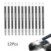12Pcs Paper‑Wrapped Eraser Highlight Soft Cable Design Non Sharpening Sketching Art Supply