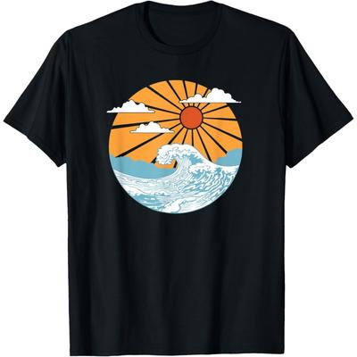 70s Ocean Wave - Summer Gift Men Women Kids T-Shirt