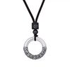 Lucky Transshipment Xiangyun Ping An Buckle Pendant Retro Ethnic Style Male and Female Couples Personality Simple Silver Jewelry