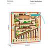 1 Set Color Matching Montessori Toy Magnetic Color And Number Maze Learning Education Toys Concentration Training For Child Gift