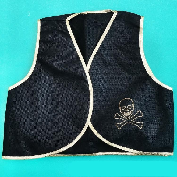 Pirate Costume Set Pirate Eye Patches Skull Pattern Pirate Hat Halloween Pirate Cosplay Accessories