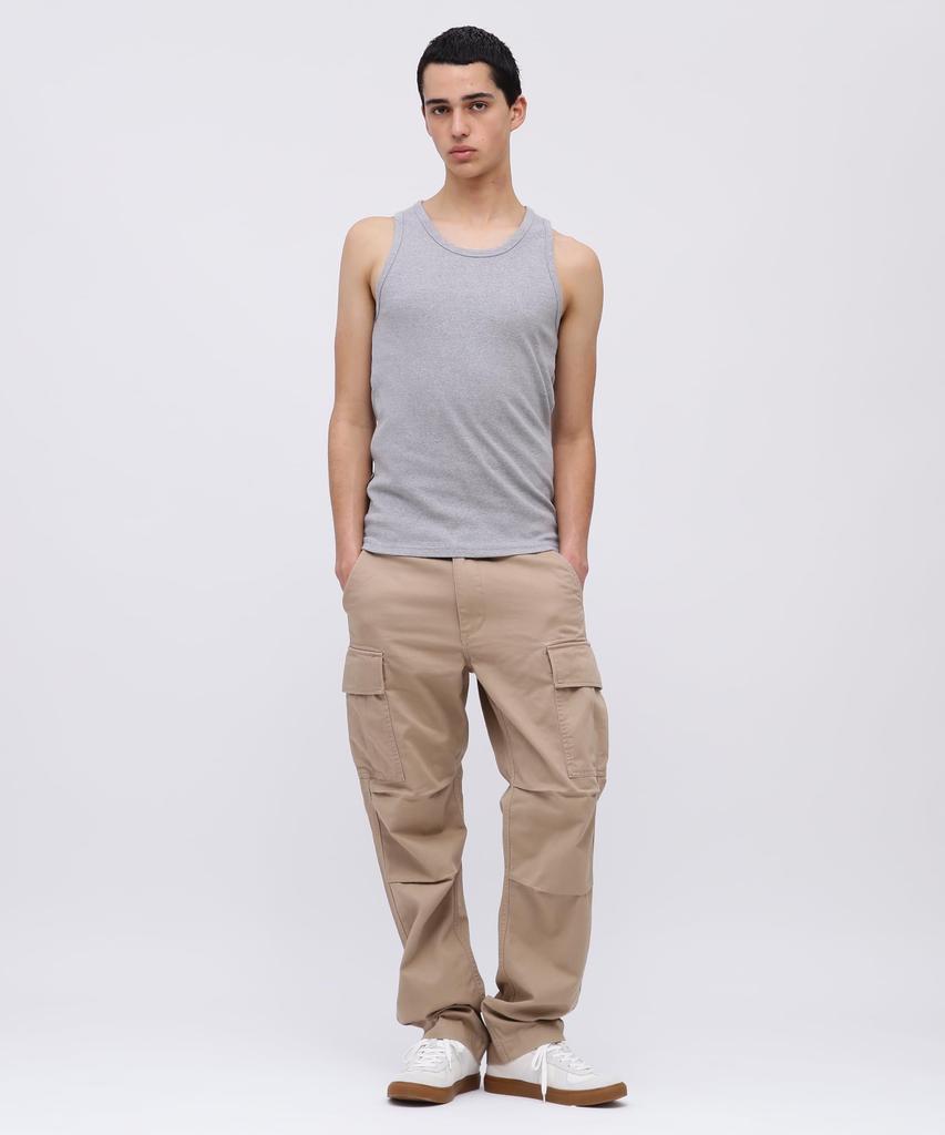 AVIREX DAILY RIB TANK TOP 6143507 S grey
