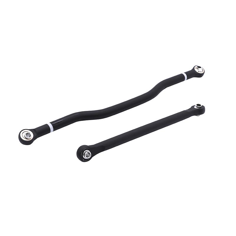 1/10 RC ROCK CRAWLER CAR AXIAL SCX10-II AR44 Axle Upgrade Parts Aluminum Steering Link Set 90046 90047