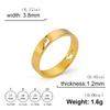 Hollow Dinosaur Ring Stainless Steel Gold Tyrannosaurus Brachiosaurus Finger Rings Couple Jewelry for Women Men