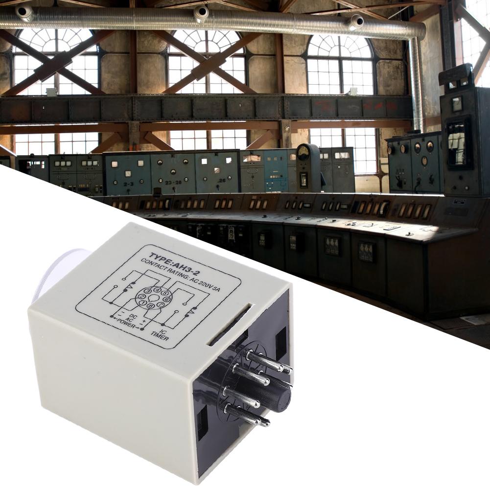 AH32 Time Relay Mini Delay Controller Timer AC 220V for Automatic  Control System