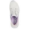 Skechers Glide Step Pro Flexible Comfortable Low Top Casual Shoes Women Sneaker White Purple 150420-NTMT