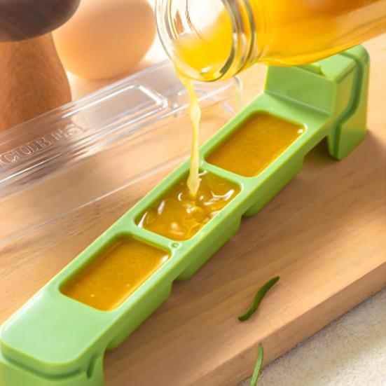 Forma na led s odnímatelným víkem Snadno vyjímatelná forma na led pro bary Rodinná BPA Free Stohovatelný výrobník ledu na koktejly Whisky Džus Čokoláda