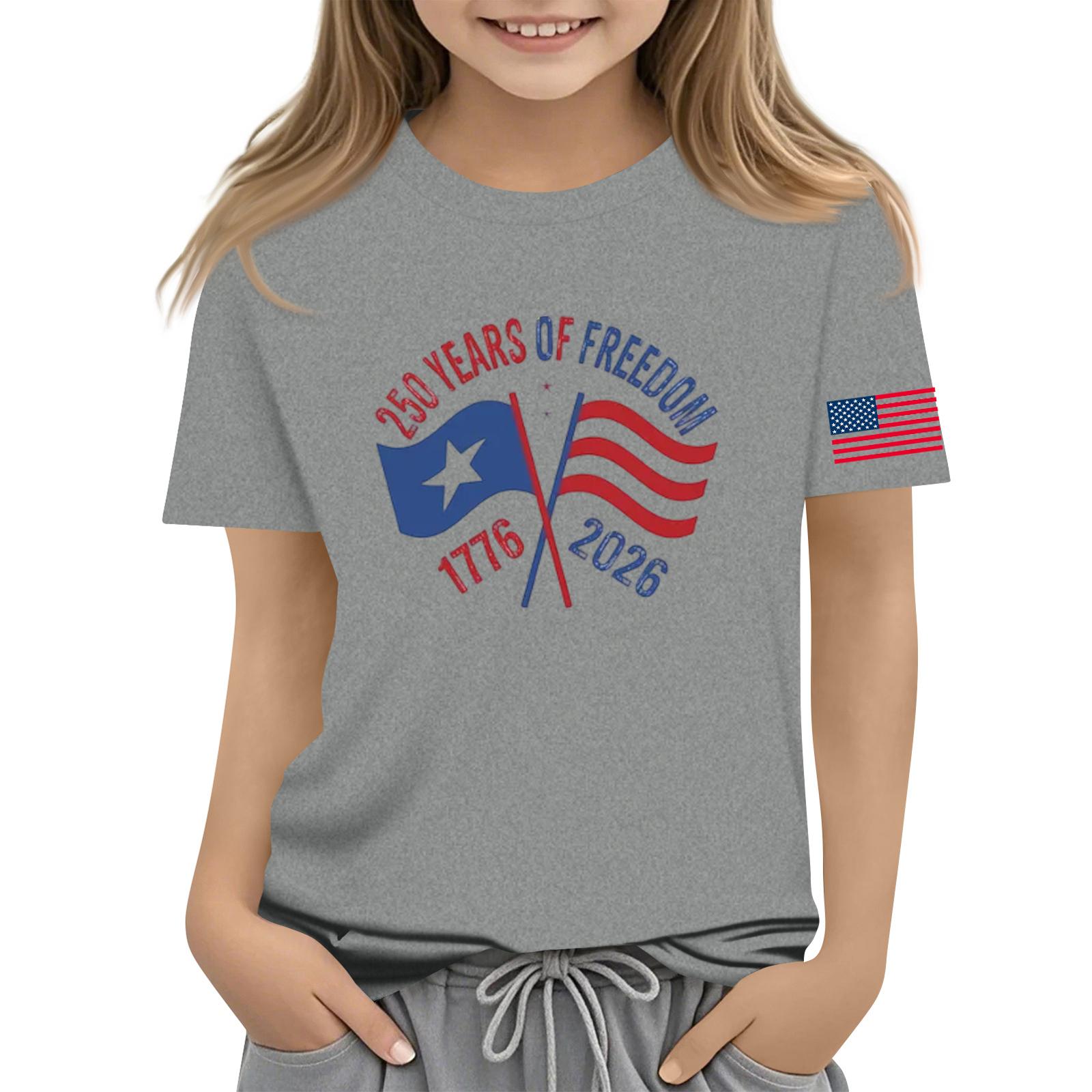

Children s Casual Short-Round Neck Fashionable T-shirt Top 150