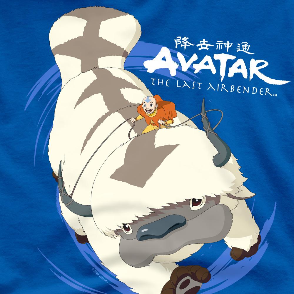 Avatar: The Last Airbender Mens In Flight Appa T-Shirt