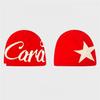 Acrylic Knit Beanies Star Print Stretchable Fit Winter Hat For Men Women Casual Cap Unisex Soft Warm Outdoor Activities
