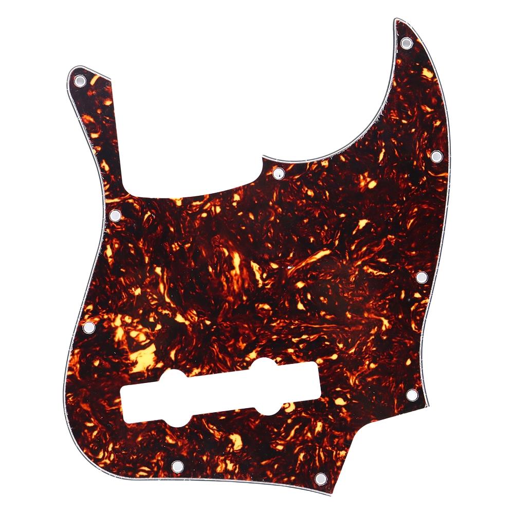 

1Pcs Guitar Pickguard 3 Ply Jazz Bass JB 5 String Pickguard For JB Bass Guitar with 10pcs Screw