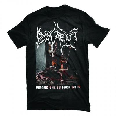 Maglietta Nera Band Dying Fetus Top Maglietta Cotone Taglia Intera Unisex S-4XL