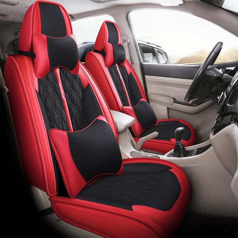 Fundas de Asiento de Cuero Envolvente Completo Baojun 730 para 7 Plazas (2+2+3), Cojines para todas las estaciones.