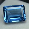 Natural Blue Sapphire Loose Gemstone 8.65 Ct Emerald Cut September Birthstone for Gem Collections