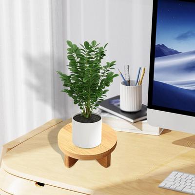 Wood Plant Container Stand Flowerpot Rack Multi -purpose Small Pot Desktop Holder for