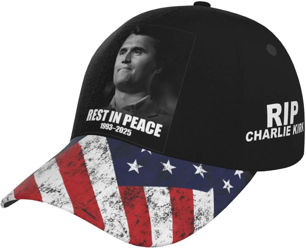 Rip Charlie Kirk Hut Charlie Kirk Für Immer In Unseren Herzen Baseballkappe Für Männer Und Frauen Verstellbare Golf Papa Hut