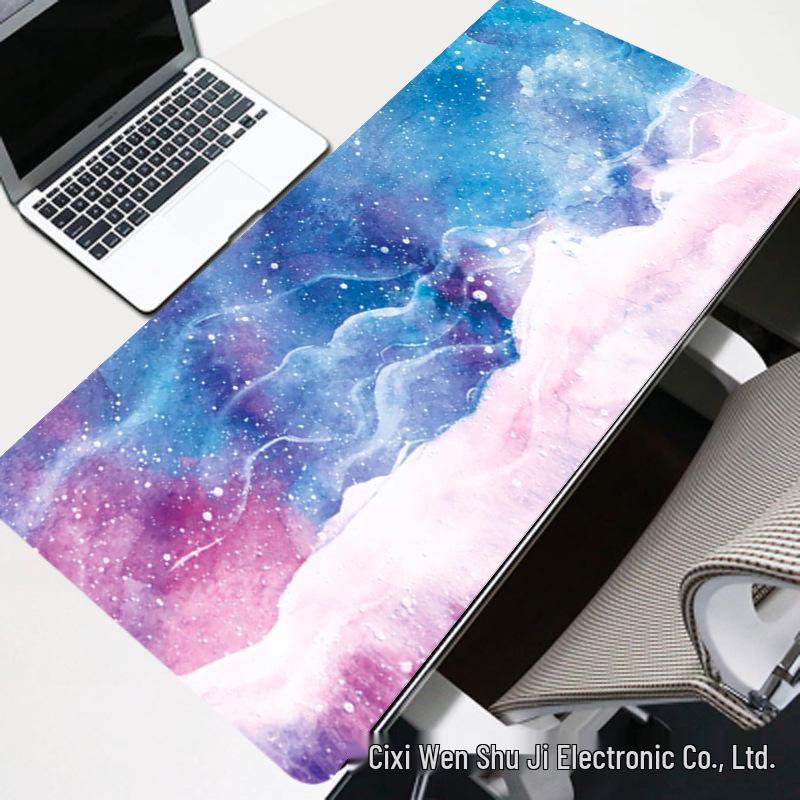 LOL Chicken Eating Gaming Mouse Pad with Shortcut Keys - Large Desk Pad for Office or Internet Cafe, Customizable Gift