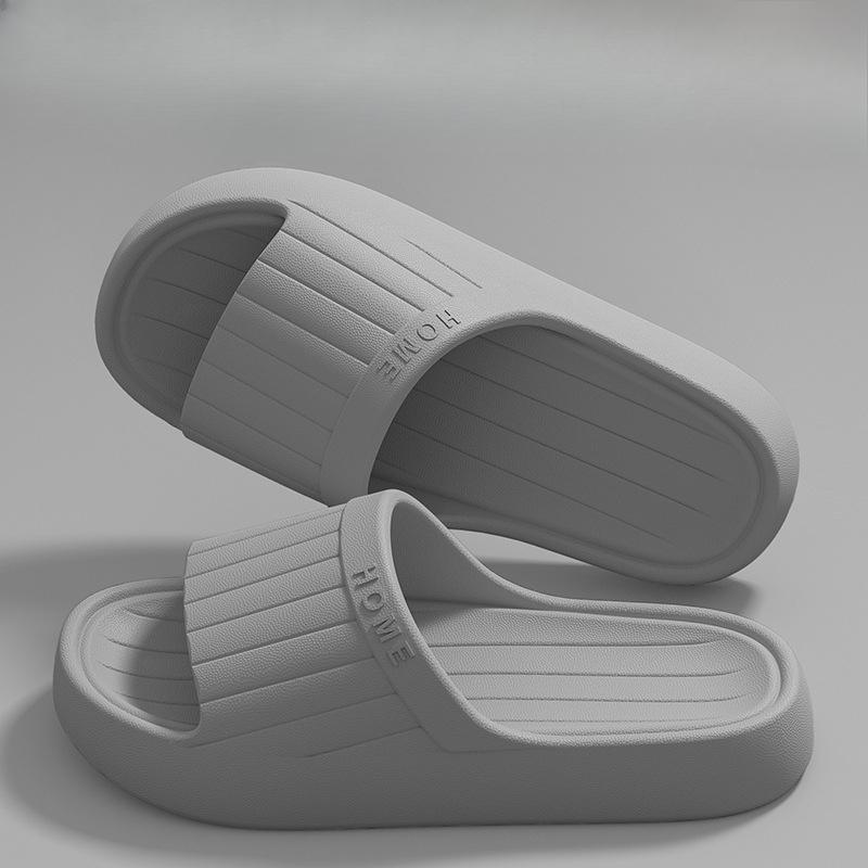 New Indoor Thick-soled Anti-slip and Odor-resistant Sports Shoes for Wearing Outside Slippers. Cool