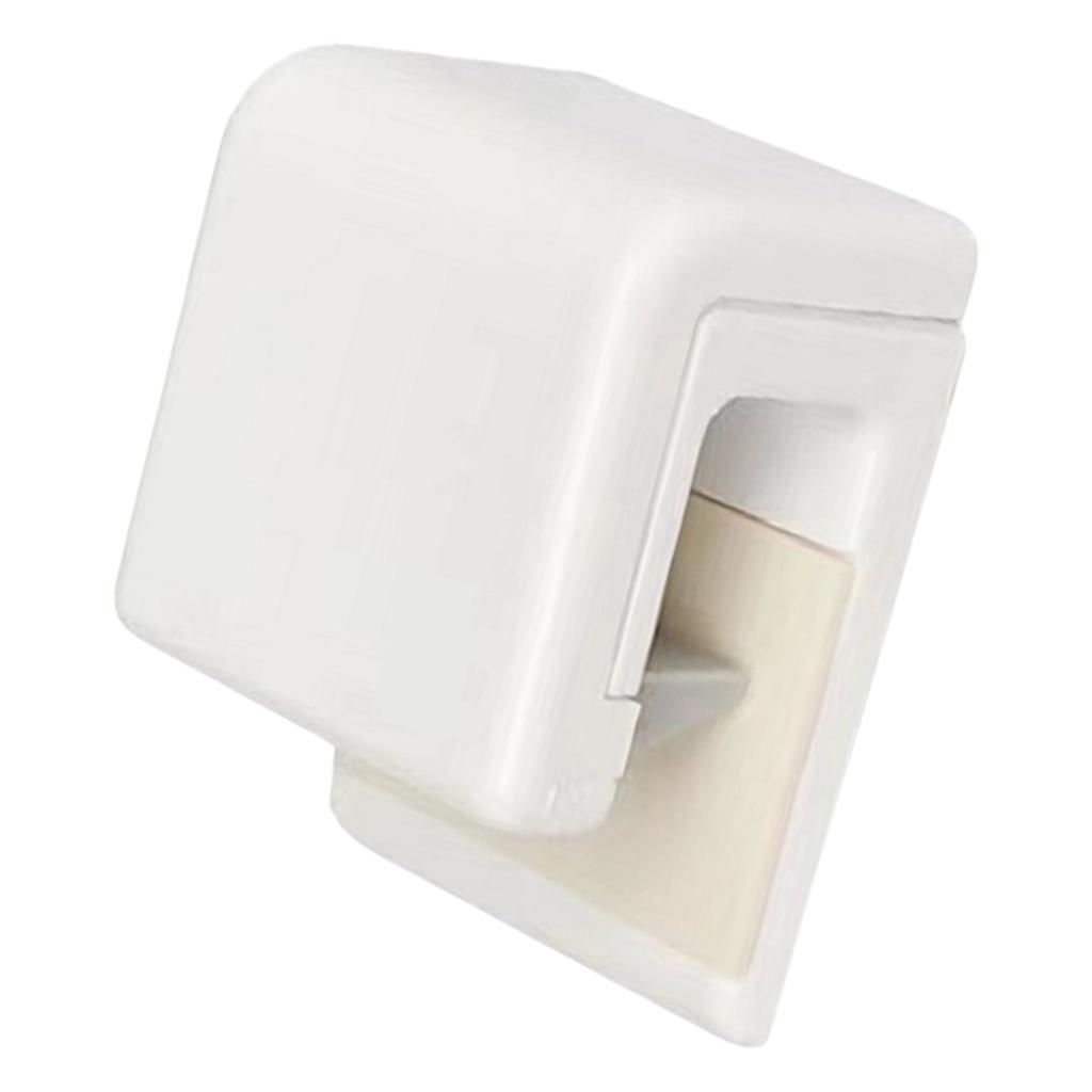 Wall Mounted Self Adhesive Toothpaste Holder Storage Rack Toothpaste Hook for Tidy and Clean Bathrooms