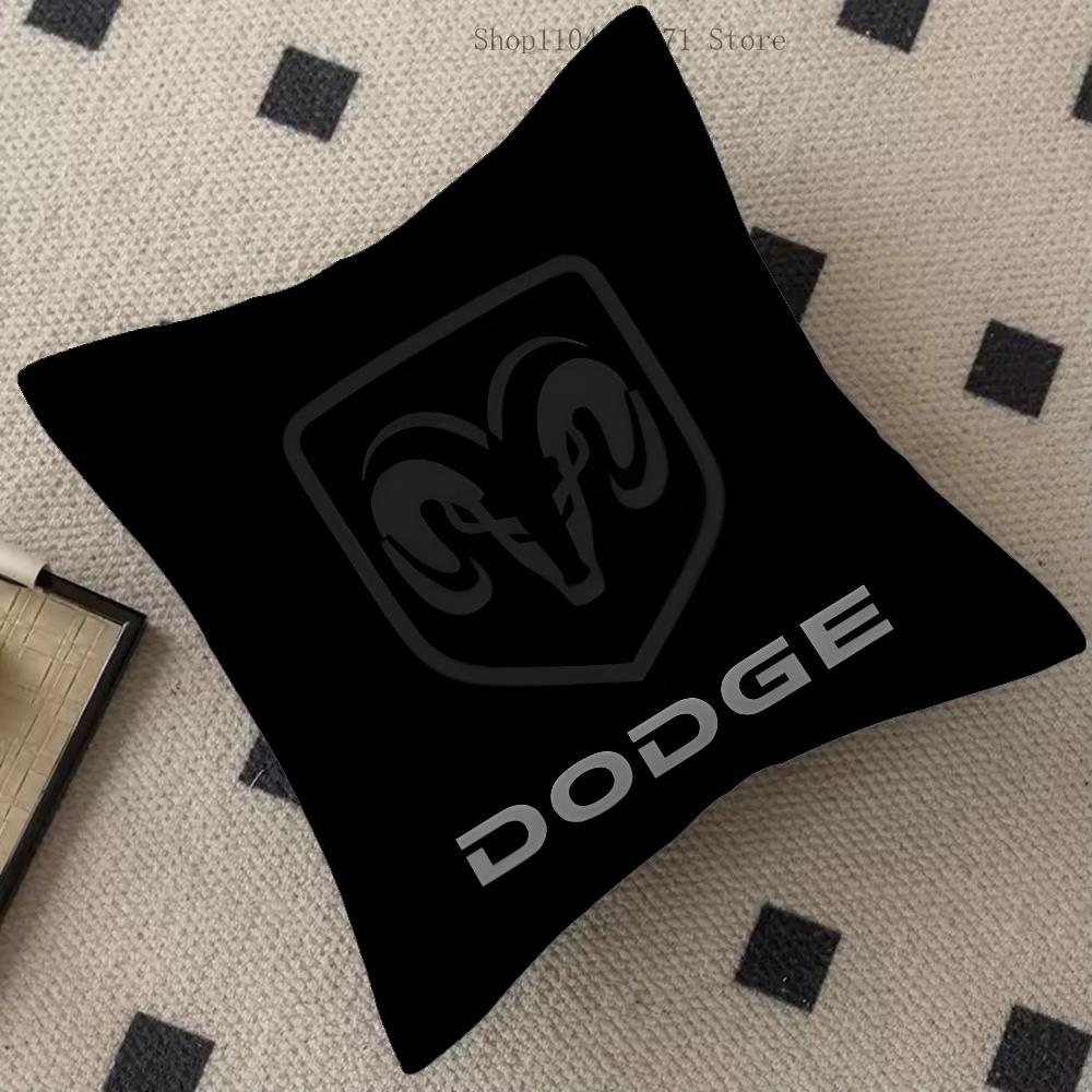 Fashion Brand D-DODGE Pillow Case Square Bedroom Sofa Leisure Comfort Cushion Car Living Room Home Decoration