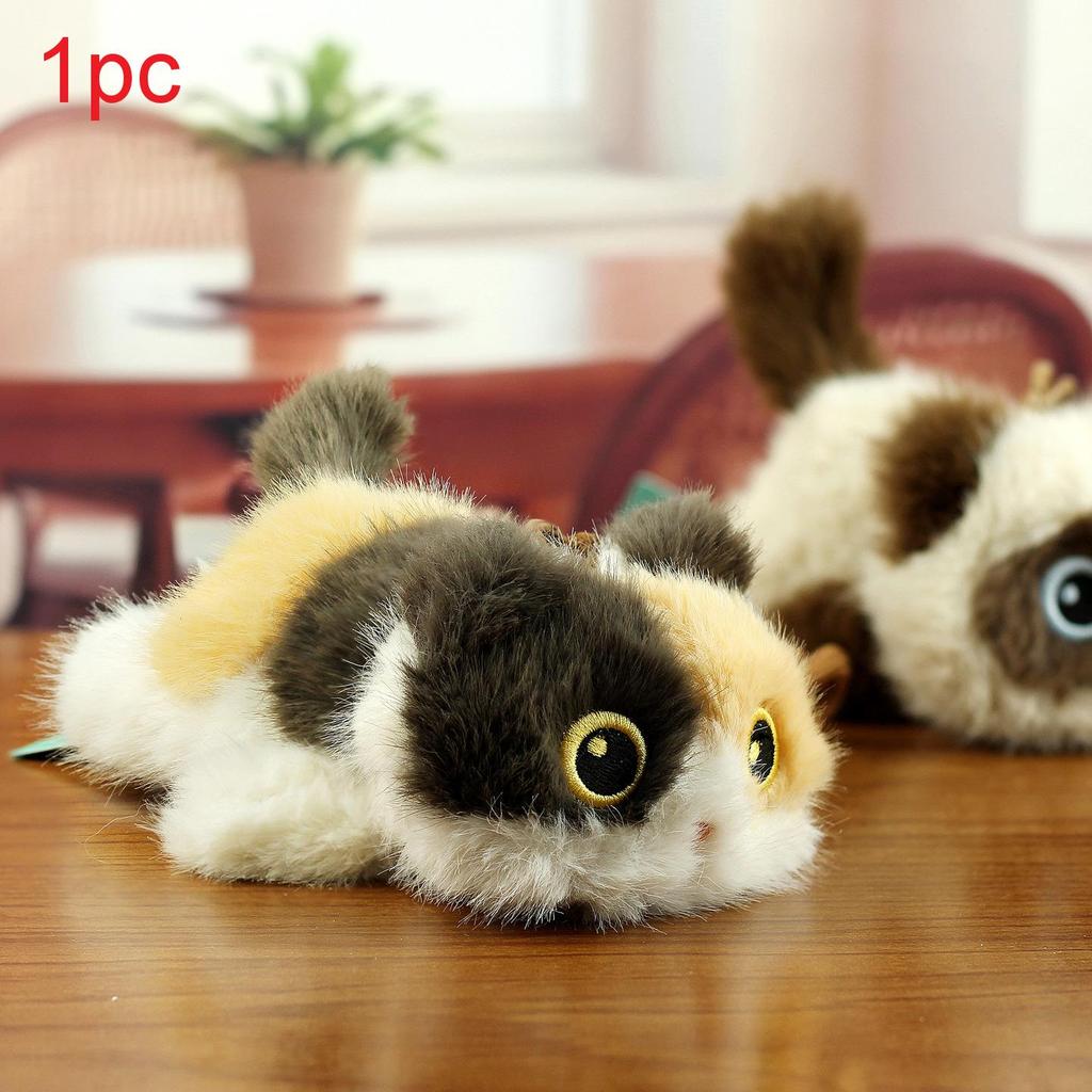 Multi Love Siamese Cat Plush Toy With Pp Cotton Filling For Kids Gift And Collection