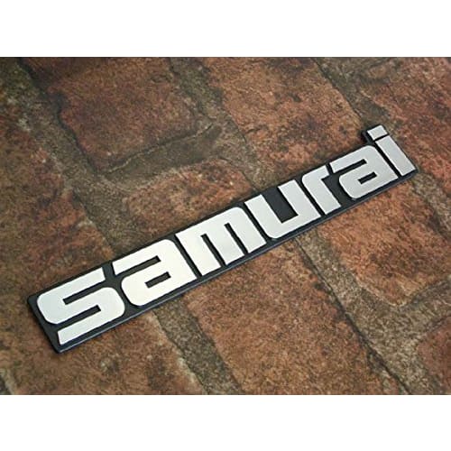 Suzuki Jimny Overseas Specification Samurai JA11 / JA71 SUZUKI SAMURAI Rear Emblem