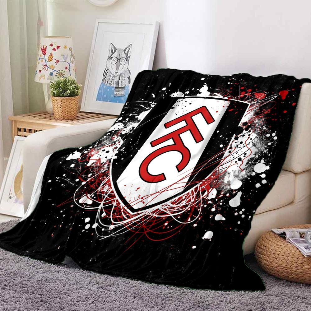 Fulham F.C Flannel Blanket, High quality Comfortable for All Seasons, Home Decor, Warmth and Comfort