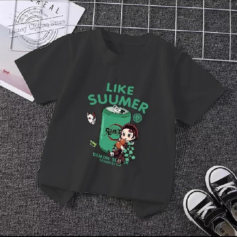 

Anime Demon Killer T-shirt Ghost Blade Tanjirozenitsu Agatsuma Printed Multi-color T-shirt Fashion Short-sleeved Sweatshirt Tops XXXXXL чорний