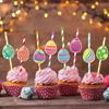 Egg Easter Decor Supplies Set For Party Venue Decoration And Cake Plugin