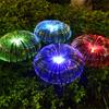 Solar Outdoor Lights MultiColor Changing Jellyfish Ground Lights  LED Lamp Garden Path-way 