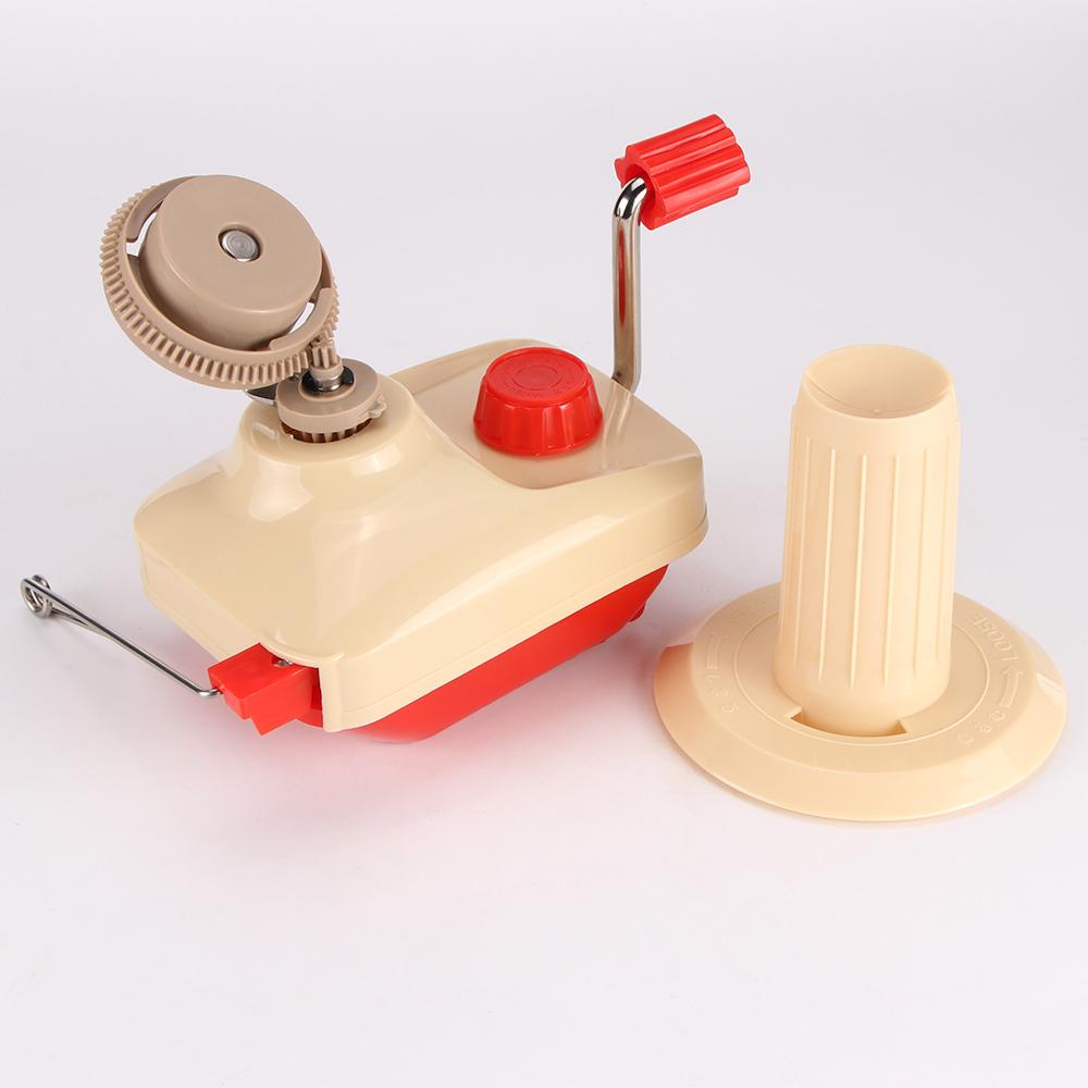 1pc Wool Yarn Ball Weaving Winder, Manual Winding Machine, Easy to Use, Fast Rolling Yarn Into a Ball, DIY Knitting Crochet Tool