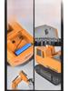 Jucărie pentru copii, din aliaj, cu telecomandă, excavator - Model electric de simulare