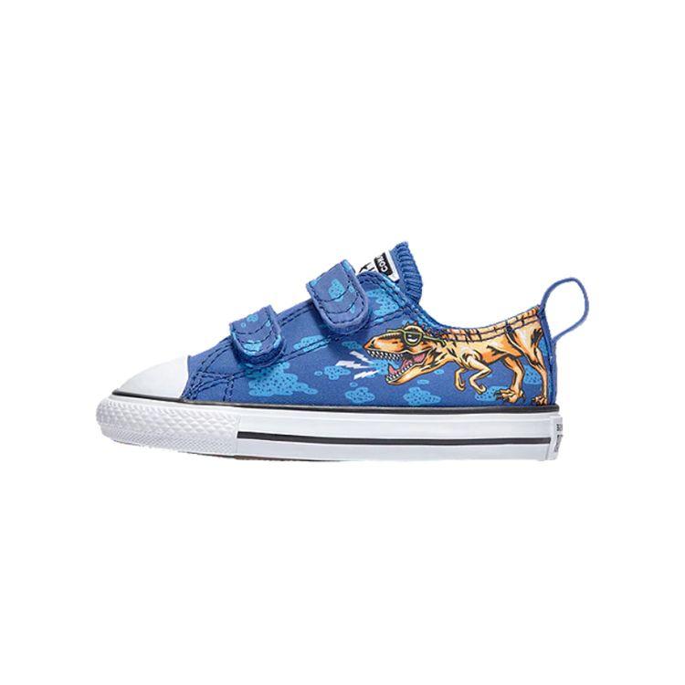 

Converse Кеды Chuck Taylor All Star на липучках, ретро, низкие, для ходьбы, детские, синие 764248C 22