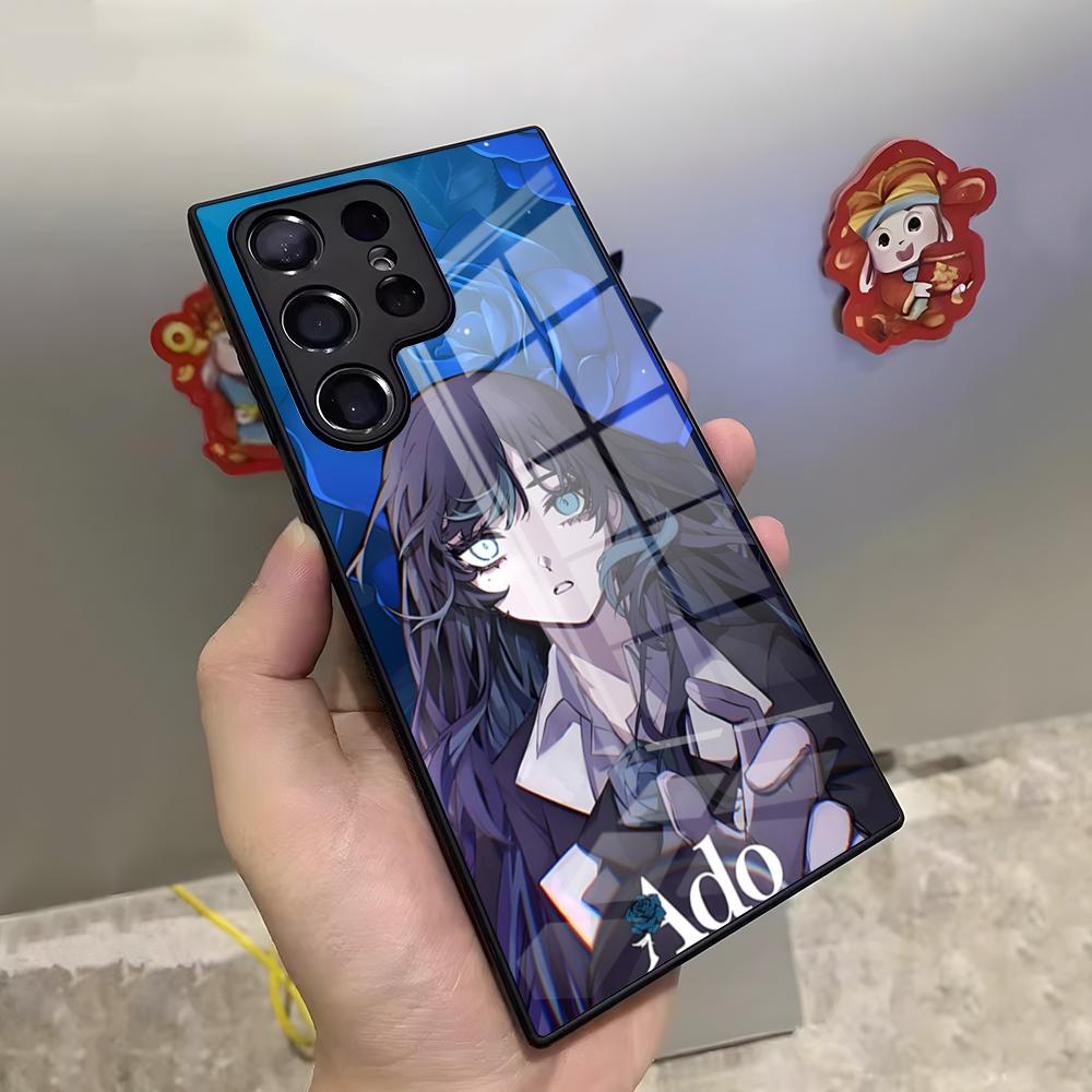 A-Ado Japanese Singer Phone Case For Samsung S26 S25 Ultra S23 S22 S24 S20 Fe S21 Plus A54 A53 A16 Glass Cover