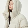 Tanbol Women's Mid-Length Hooded Puffer Jacket