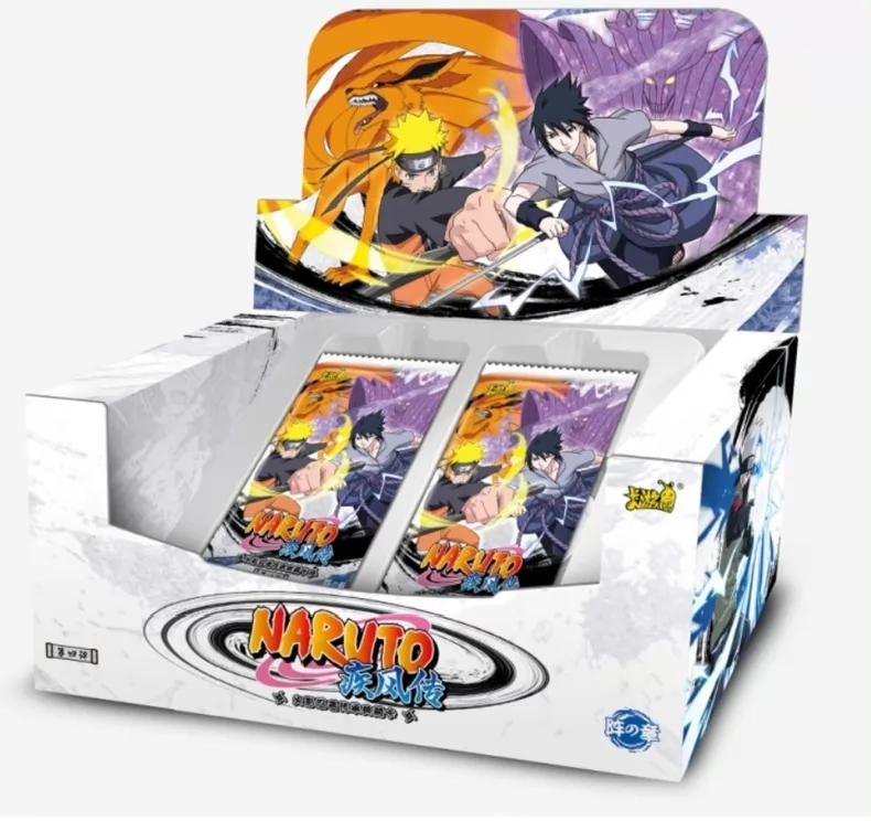 KAYOU Carte Originali di Naruto Capitolo dell'Array Scatola T2w7 CR Mondo Ninja Collezionabili Personaggi Anime Giocattolo Per Bambini Regali