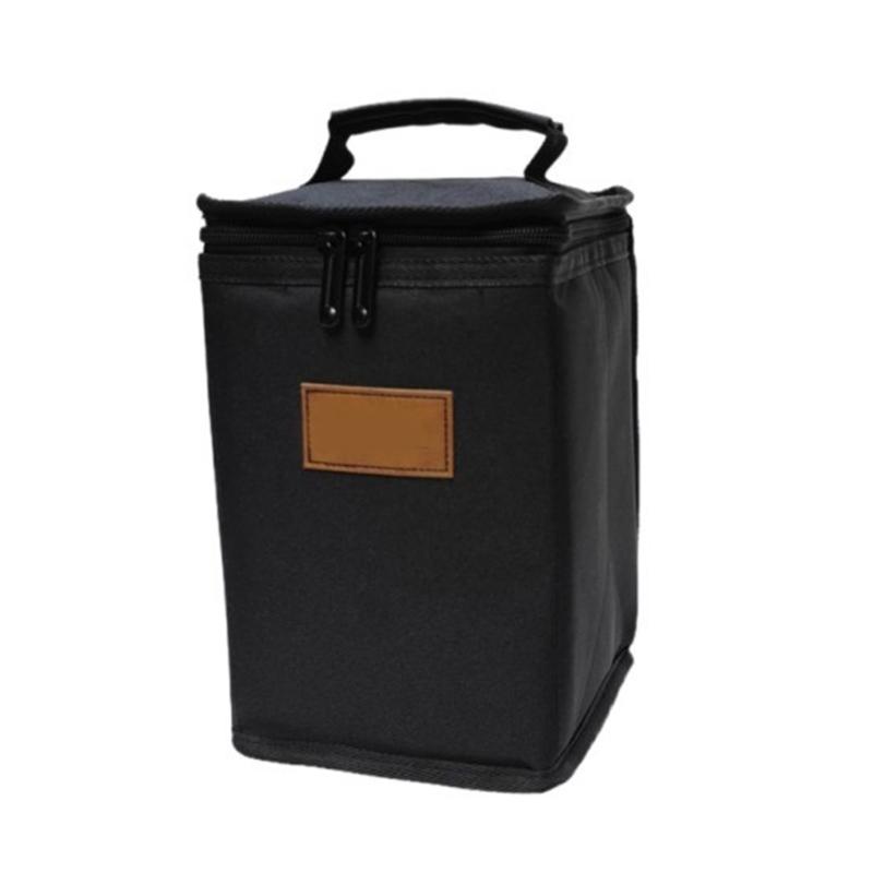 

Camping Gas Tanks Storage Bag Cylinder Protective Case Camp Light Carrying Bag for Cooking and Picnics S чёрный