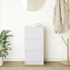 Credenza Bianca 37,5 x 35 x 76 cm Truciolato