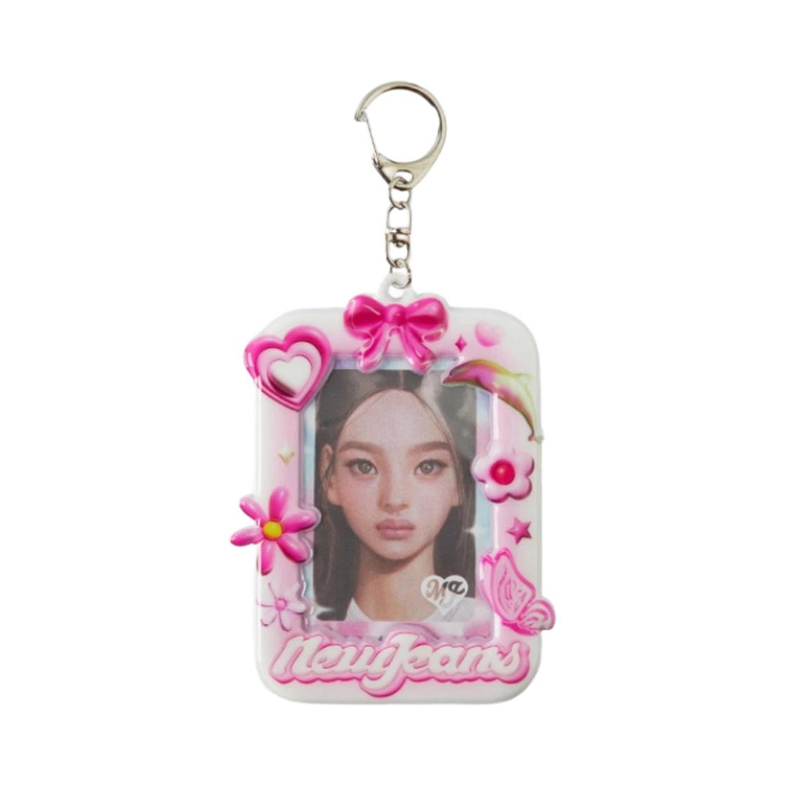 NewJeans Get Up Photo Card Holder Keyring Minji ONE SIZE