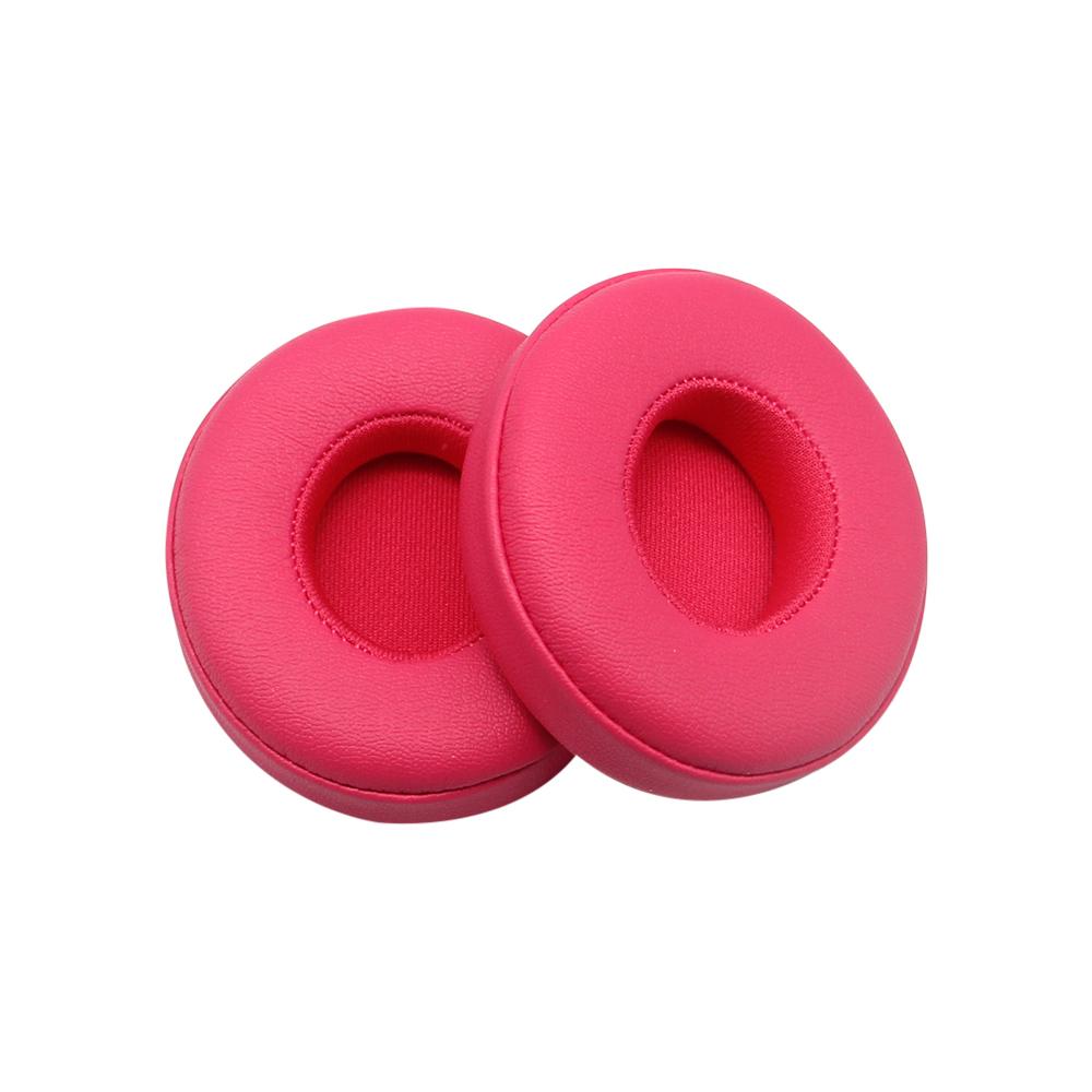 Replacement Ear Pads Cushion For Solo 2 3 Wired Earpads Earbuds for Beats Solo 2 3 Wireless Bluetooth Headset Case Soft Cover